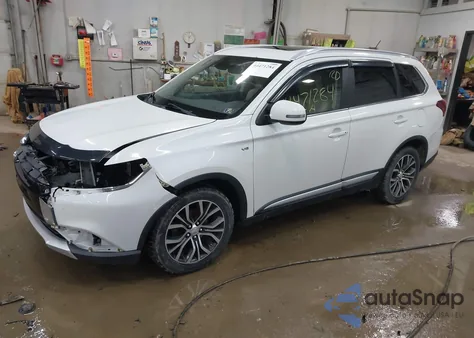 2016 Mitsubishi Outlander Gt from USA, damaged, VIN JA4JZ4AX5GZ021570